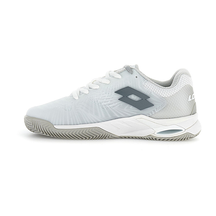 Women Lotto Mirage 100 Ii Cly W Tennis Shoes White / Grey | 56903-VNYG