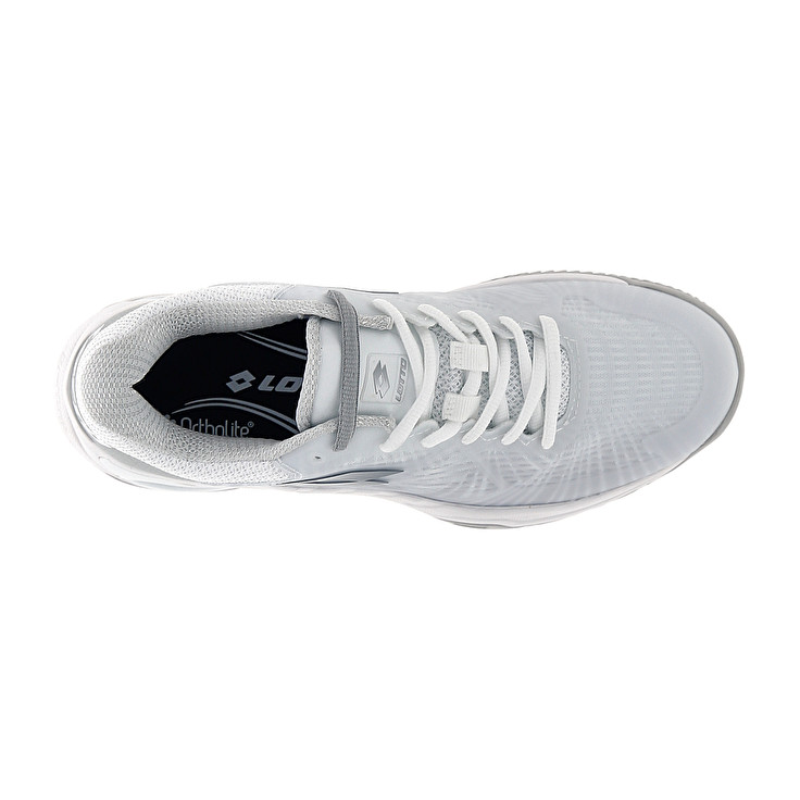Women Lotto Mirage 100 Ii Cly W Tennis Shoes White / Grey | 56903-VNYG