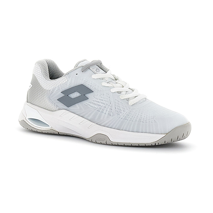 Women Lotto Mirage 100 Ii Spd W Tennis Shoes White / Grey | 29417-CZLW
