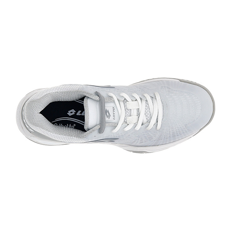 Women Lotto Mirage 100 Ii Spd W Tennis Shoes White / Grey | 29417-CZLW