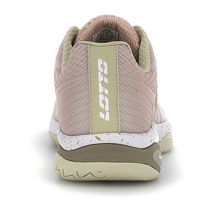 Women Lotto Mirage 300 Iii Spd W Tennis Shoes White / Coral | 35247-AIBY