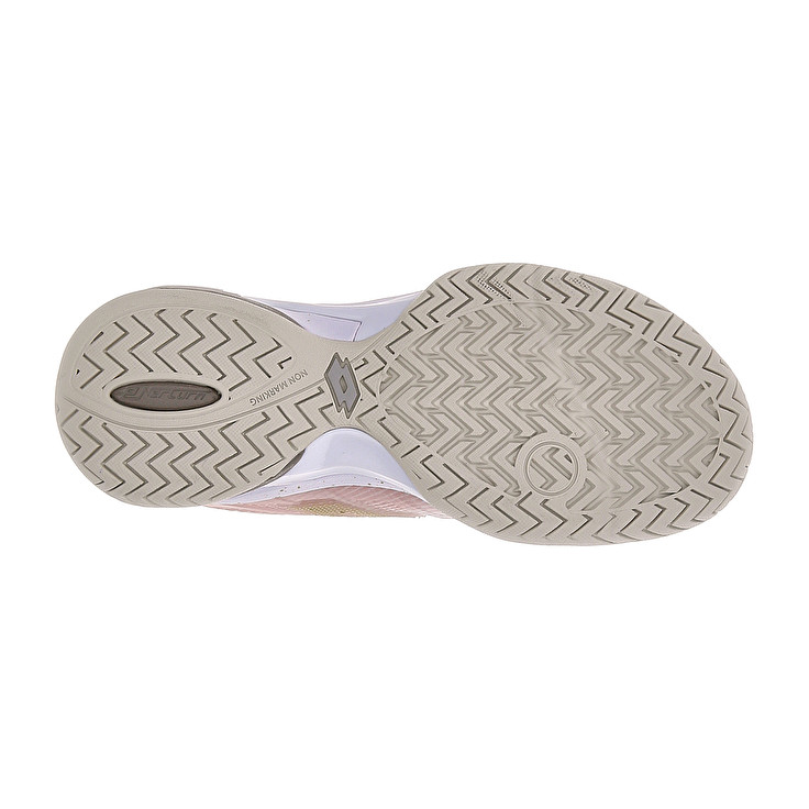 Women Lotto Mirage 300 Iii Spd W Tennis Shoes White / Coral | 35247-AIBY
