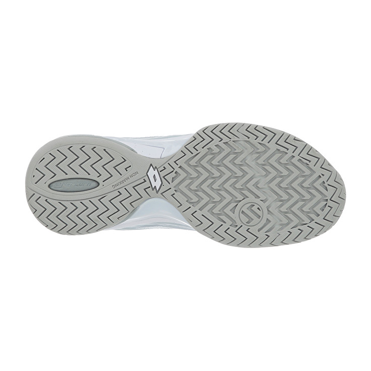 Women Lotto Mirage 300 Spd W Tennis Shoes White / Silver | 71328-UHQL