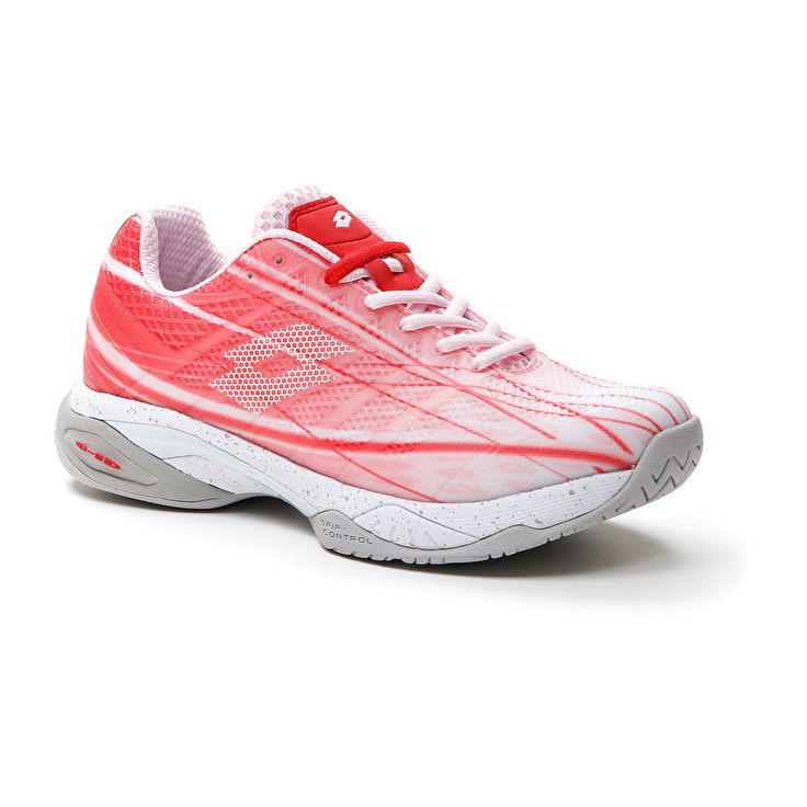 Women Lotto Mirage 300 Spd W Tennis Shoes Pink / White / Red | 07431-RICX