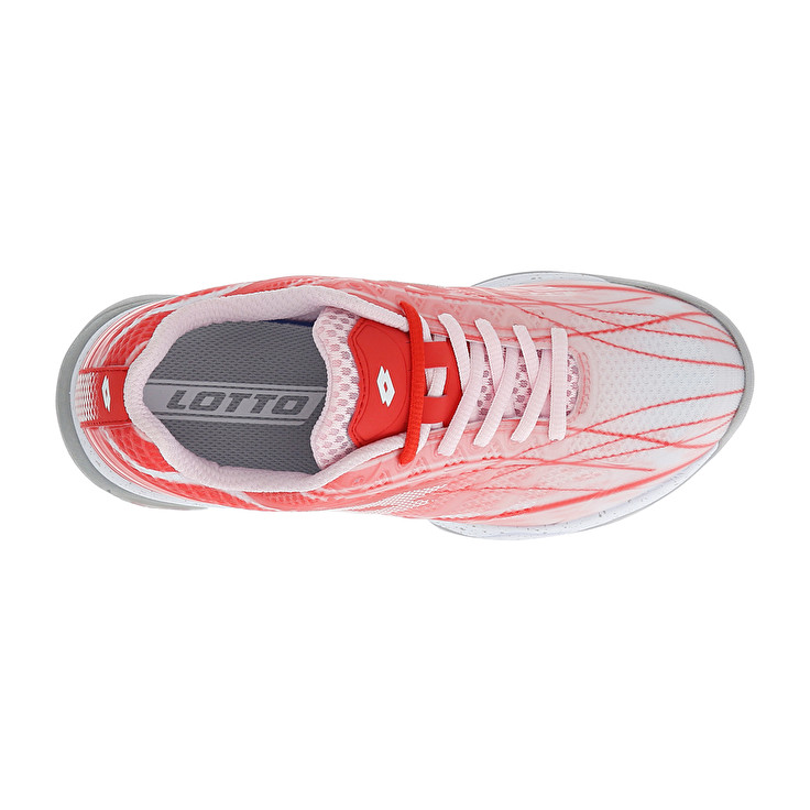 Women Lotto Mirage 300 Spd W Tennis Shoes Pink / White / Red | 07431-RICX