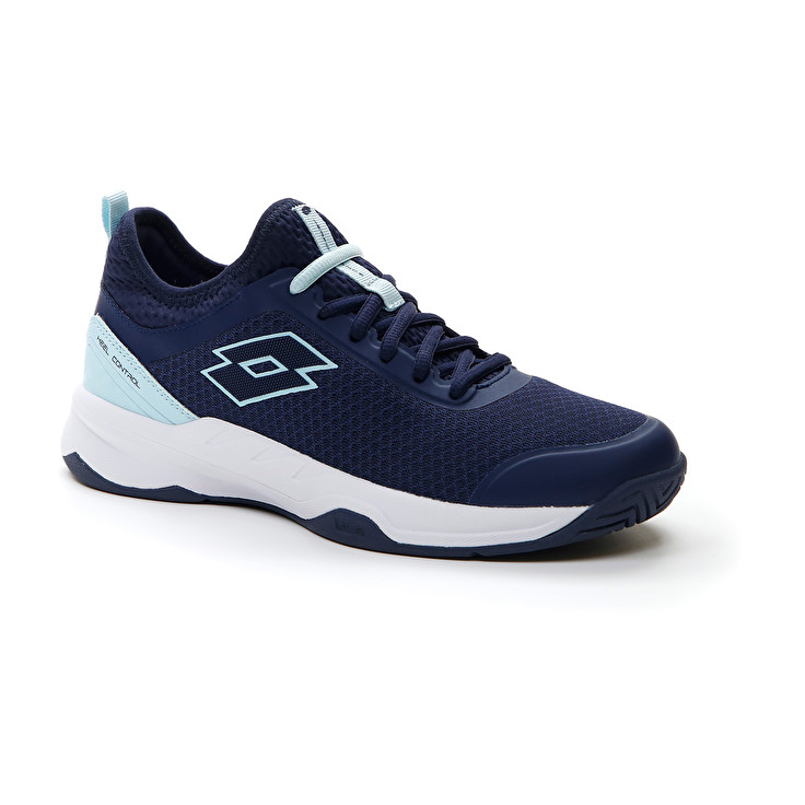 Women Lotto Mirage 500 Ii Alr W Tennis Shoes Blue | 15364-IQDT