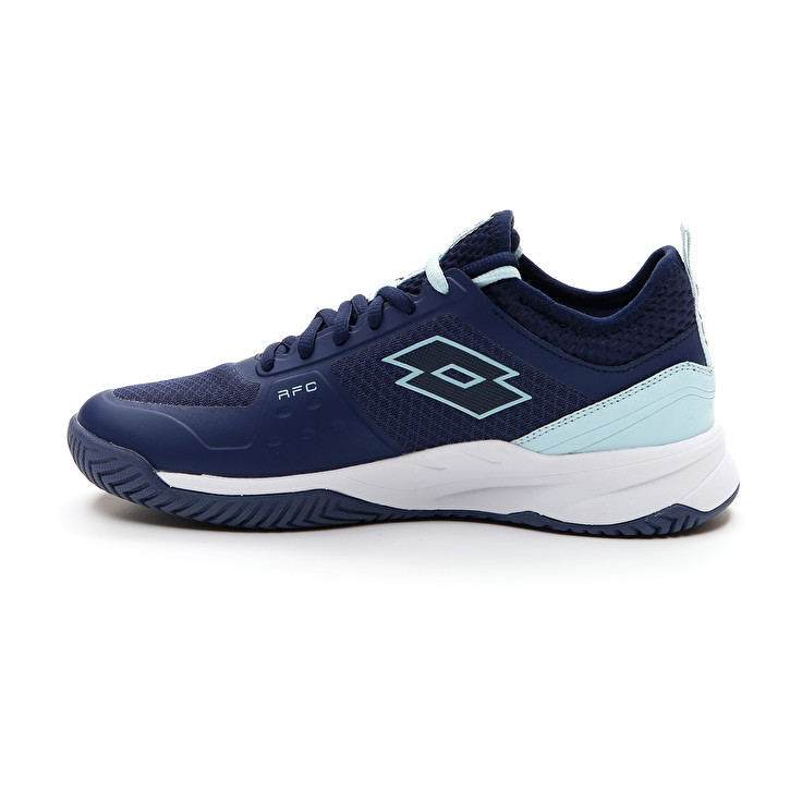 Women Lotto Mirage 500 Ii Alr W Tennis Shoes Blue | 15364-IQDT