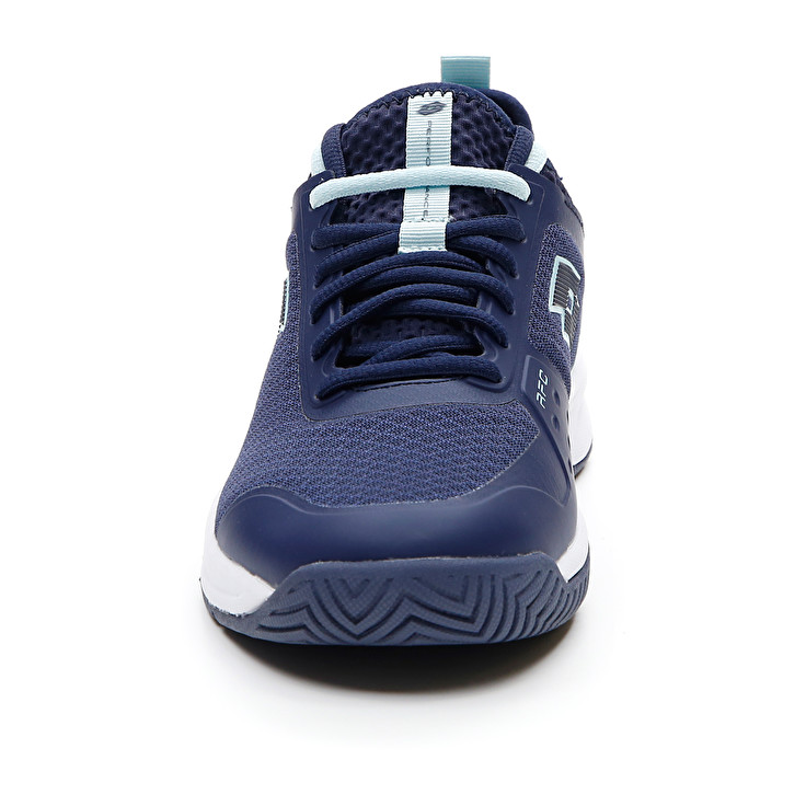 Women Lotto Mirage 500 Ii Alr W Tennis Shoes Blue | 15364-IQDT