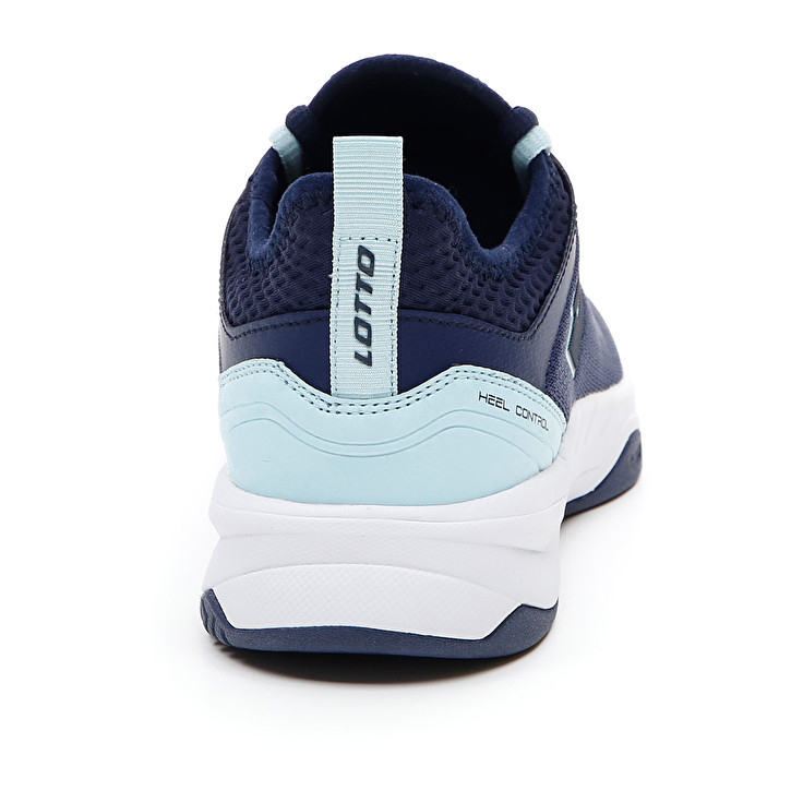 Women Lotto Mirage 500 Ii Alr W Tennis Shoes Blue | 15364-IQDT