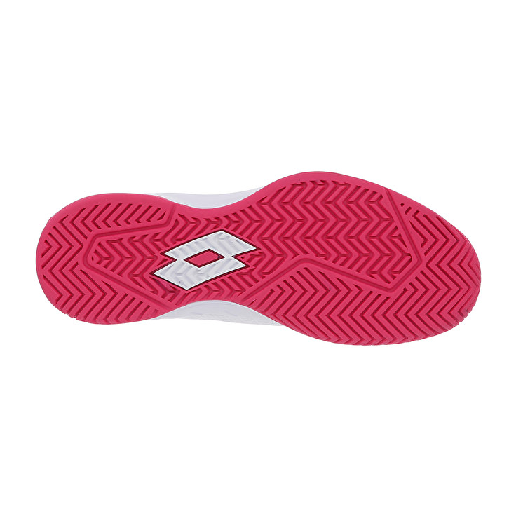 Women Lotto Mirage 600 Alr W Tennis Shoes White / Silver / Pink | 73890-RMPA