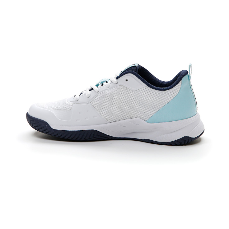 Women Lotto Mirage 600 Alr W Tennis Shoes White / Navy / Blue | 72405-TUVM