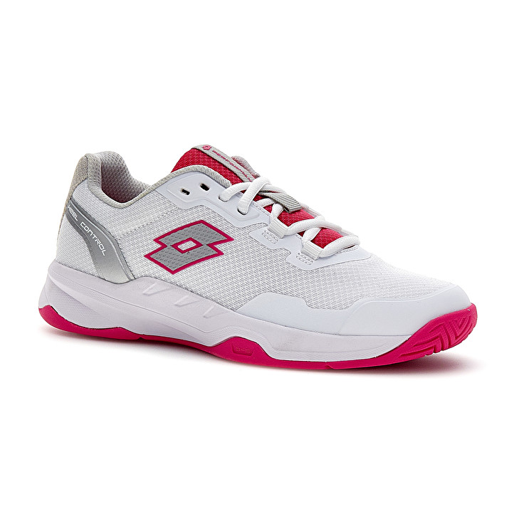 Women Lotto Mirage 600 Iii Alr W Tennis Shoes White / Red | 61908-AUIM