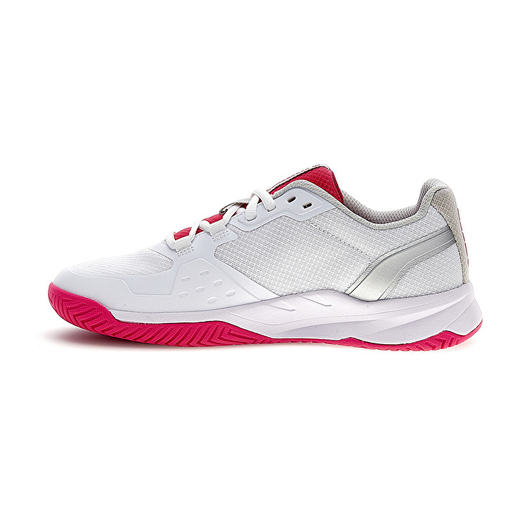 Women Lotto Mirage 600 Iii Alr W Tennis Shoes White / Red | 61908-AUIM
