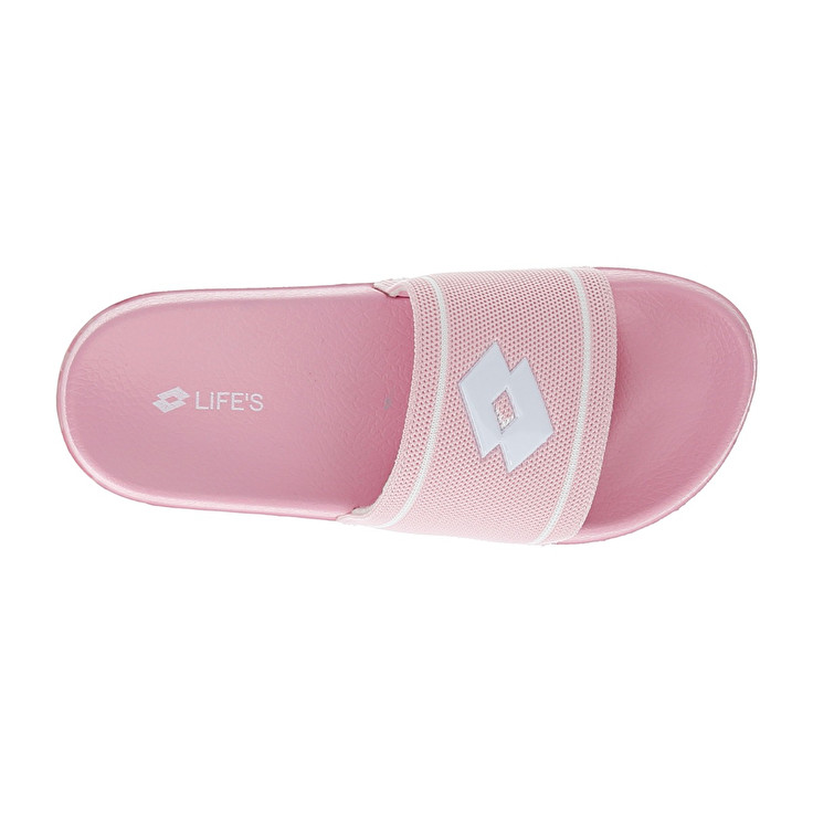 Women Lotto Moku W Slippers Coral / Pink / White | 97068-IOQS