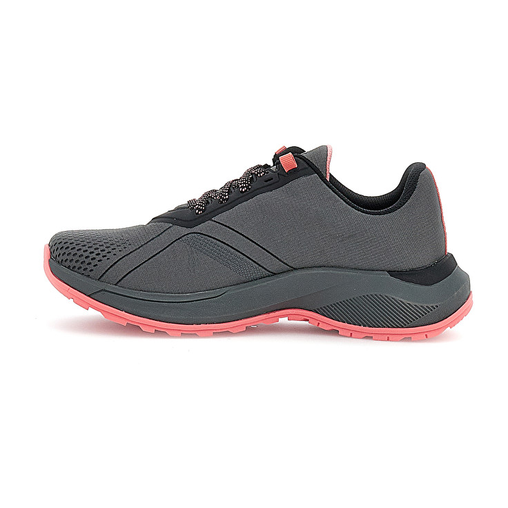 Women Lotto Moonrun 500 W Running Shoes Grey / Pink | 89371-DWTH