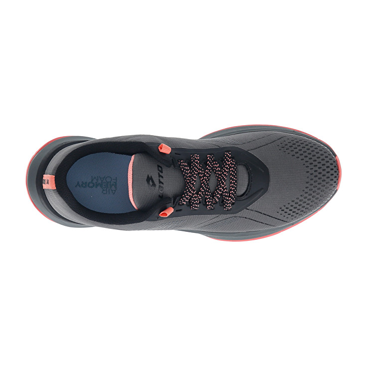 Women Lotto Moonrun 500 W Running Shoes Grey / Pink | 89371-DWTH