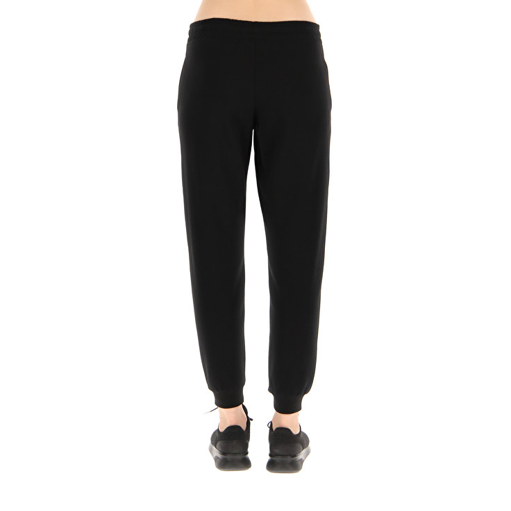 Women Lotto Msc W Pants Black | 25389-DAFW