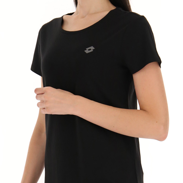 Women Lotto Msc W T-shirts Black | 72198-PHSD