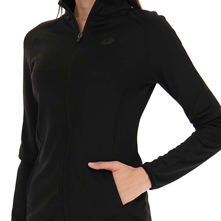 Women Lotto Msp W Jackets Black | 49216-JITU
