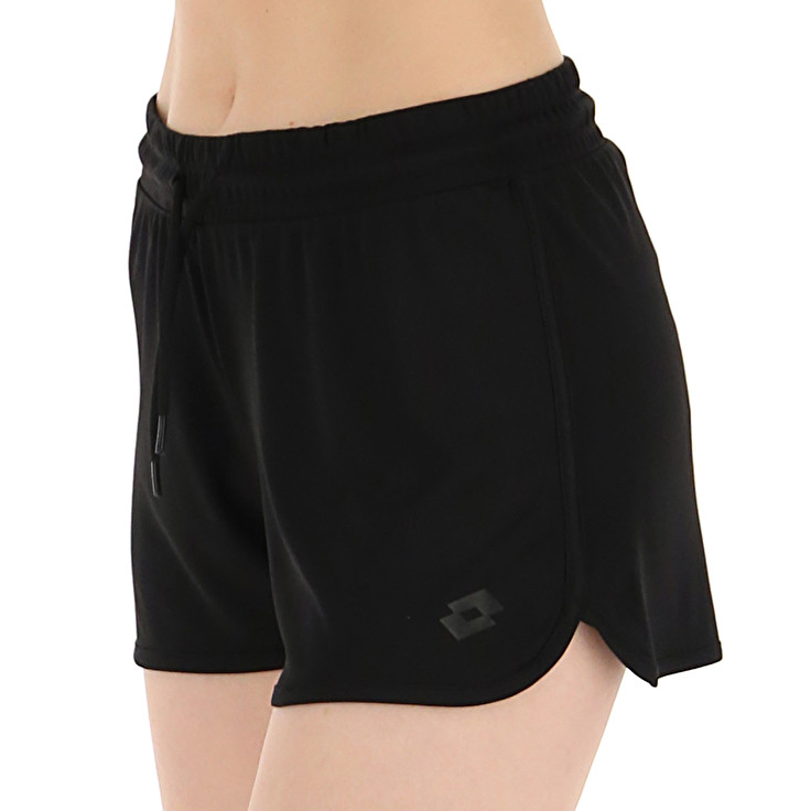 Women Lotto Msp W Shorts Black | 83270-EJVY