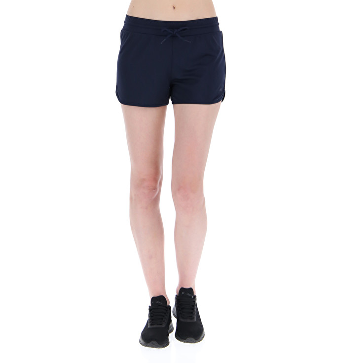 Women Lotto Msp W Shorts Navy / Blue | 93826-NACW
