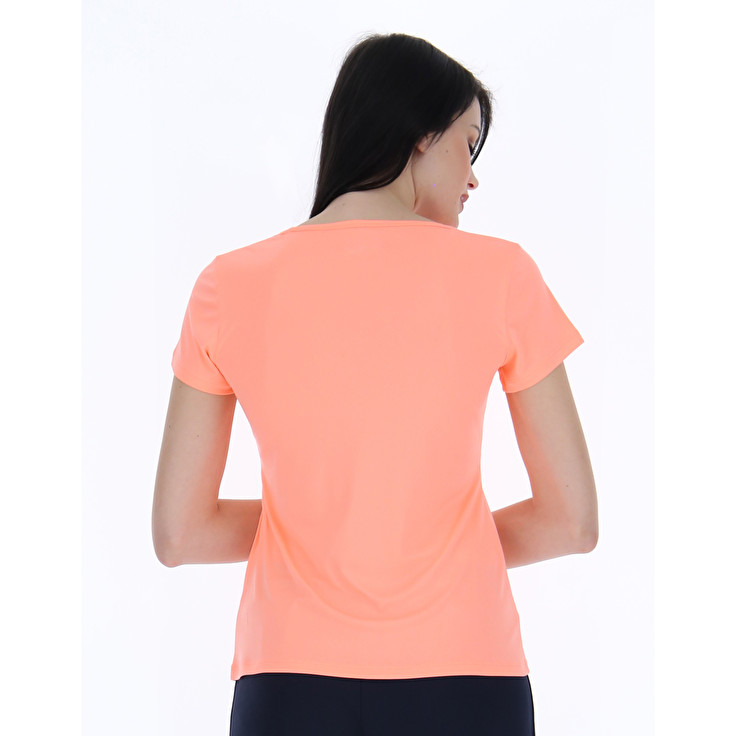 Women Lotto Msp W T-shirts Pink / Rose | 31570-WQZT