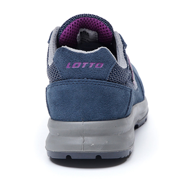 Women Lotto Race 250 S1p W Safety Shoes Blue | 91045-RGSF