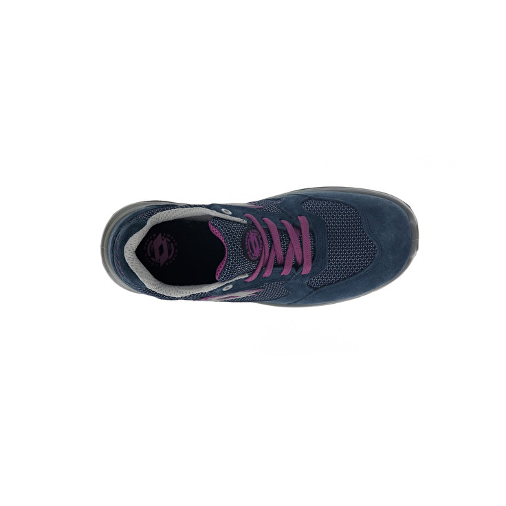 Women Lotto Race 250 S1p W Safety Shoes Blue | 91045-RGSF