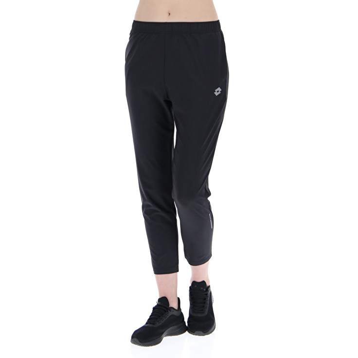 Women Lotto Run Fit W Pants Black | 27953-UZFN
