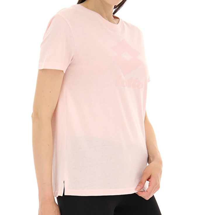 Women Lotto Smart W Iii T-shirts Pink | 89457-MSIQ