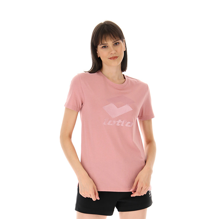 Women Lotto Smart W Iv T-shirts Pink | 06987-XMJU