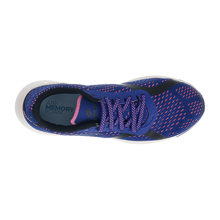 Women Lotto Speedevo 100 Ii W Running Shoes Blue | 90321-YWVS