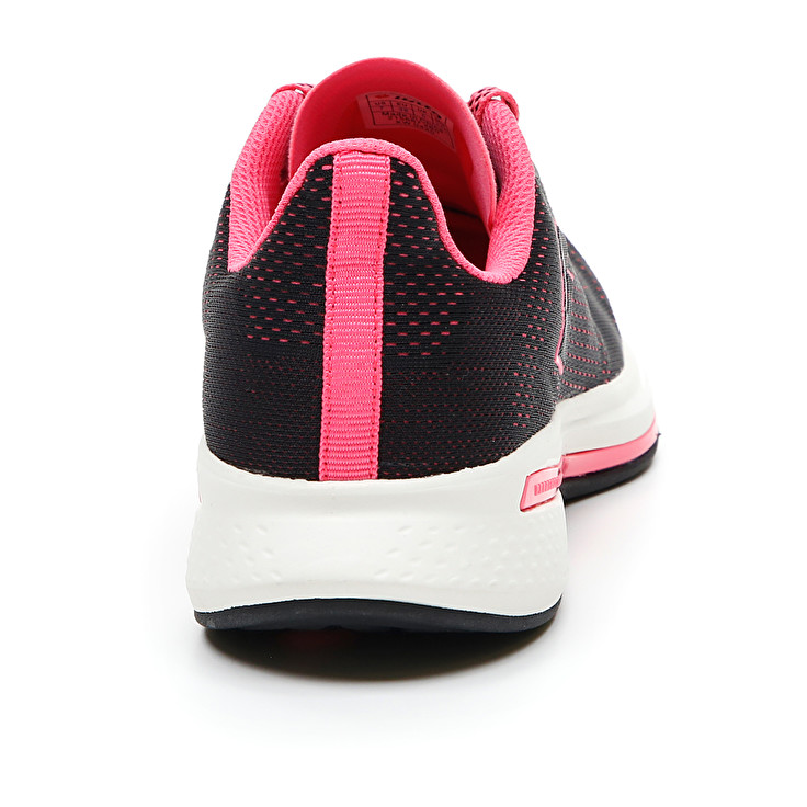 Women Lotto Speedevo 100 W Running Shoes Black / Pink | 59701-BNXM