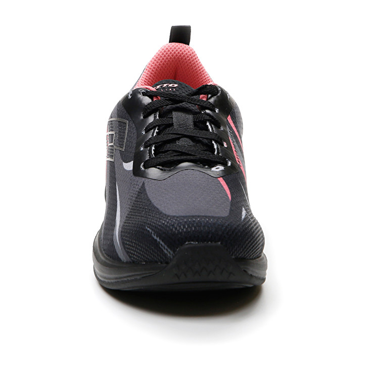 Women Lotto Speedevo 600 Iii W Running Shoes Black | 74816-KGDF