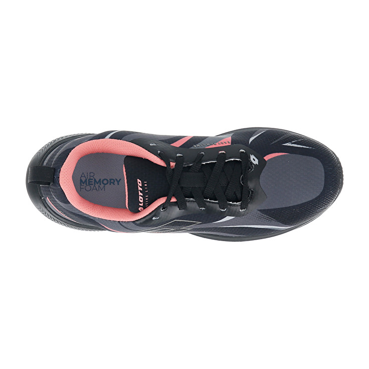 Women Lotto Speedevo 600 Iii W Running Shoes Black | 74816-KGDF