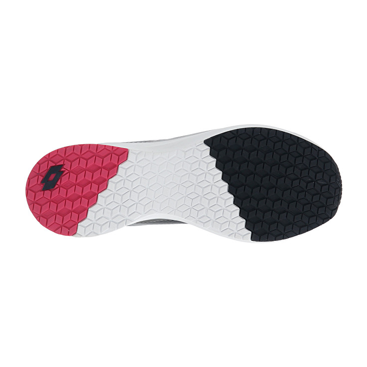 Women Lotto Speedevo 700 Ii Prt W Running Shoes Black / Pink | 89654-EAOM