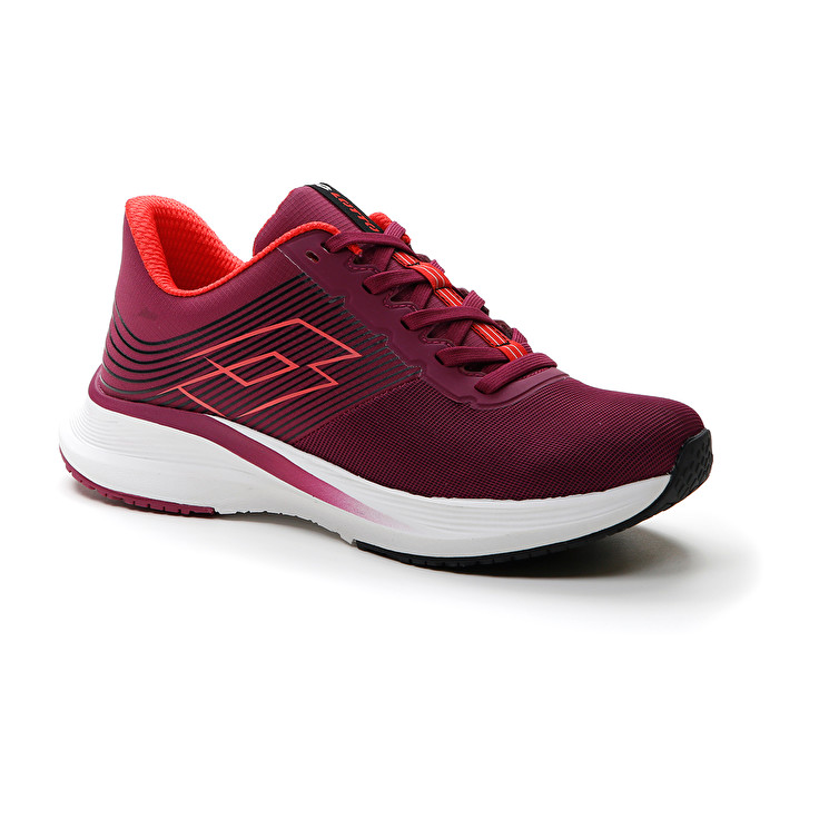 Women Lotto Speedevo 700 Ii W Running Shoes Purple / Red / Black | 58193-HJSQ