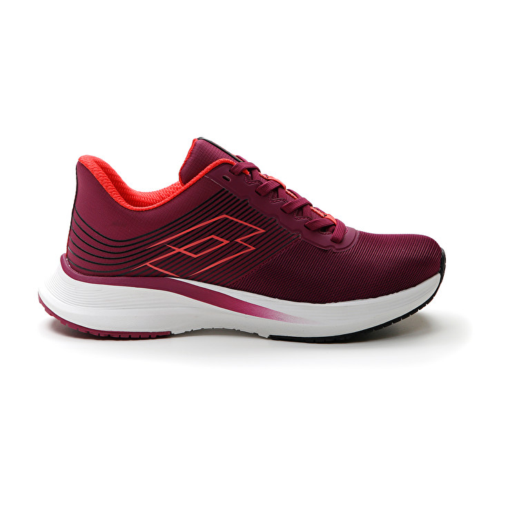 Women Lotto Speedevo 700 Ii W Running Shoes Purple / Red / Black | 58193-HJSQ
