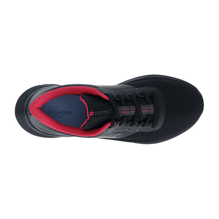 Women Lotto Speedevo 700 Ii W Running Shoes Black / Pink | 06174-EIKR