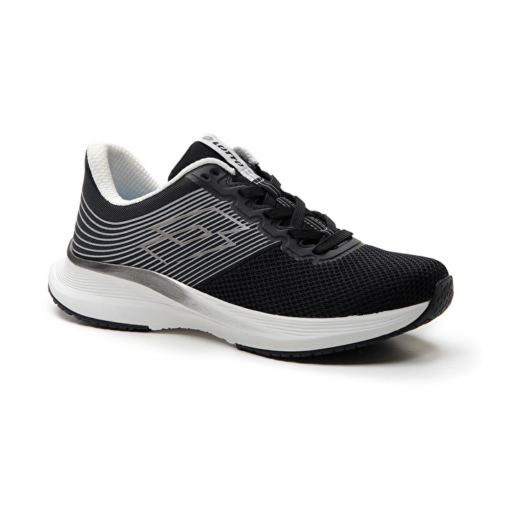 Women Lotto Speedevo 700 Iii W Running Shoes Black | 24135-ZWVE
