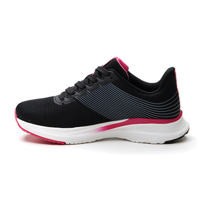 Women Lotto Speedevo 700 W Running Shoes Black | 38920-QPRB