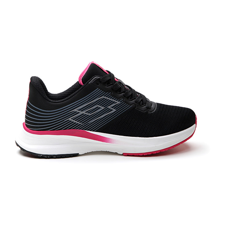 Women Lotto Speedevo 700 W Running Shoes Black | 38920-QPRB