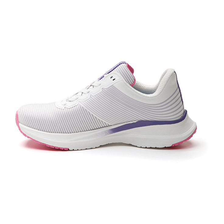 Women Lotto Speedevo 701 Iii W Running Shoes White / Purple / Purple | 42391-NQTL