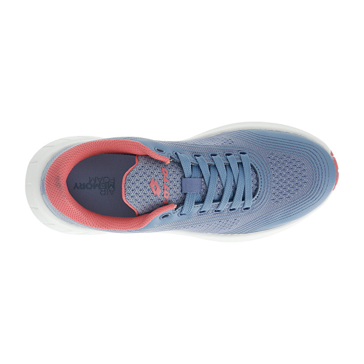 Women Lotto Speedride 400 W Fitness Shoes Blue / Silver / Blue | 10482-WPGT