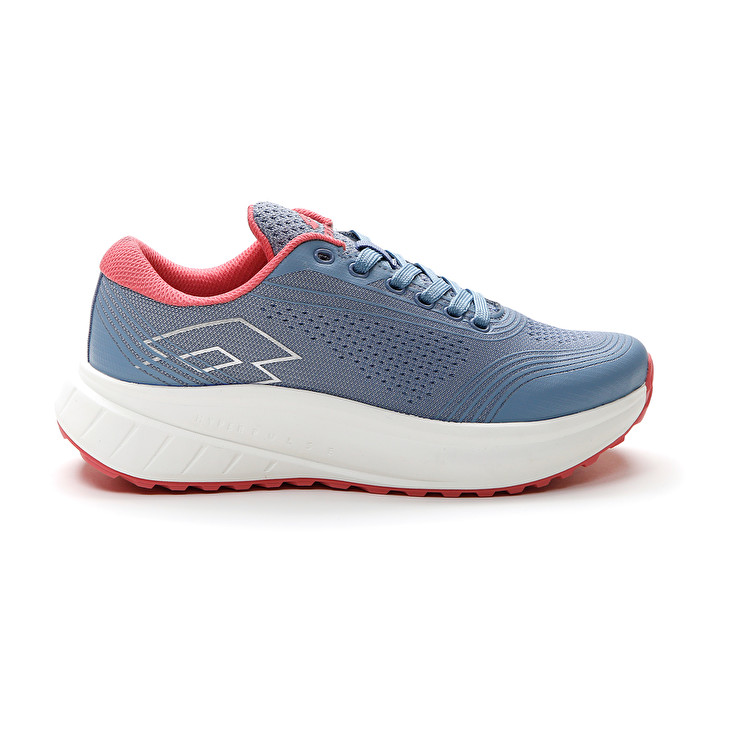 Women Lotto Speedride 400 W Fitness Shoes Blue / Silver / Blue | 10482-WPGT