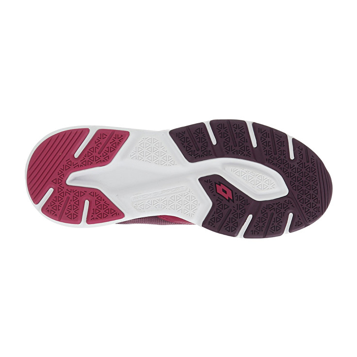 Women Lotto Speedride 600 Xii W Running Shoes Red | 60287-BWVD