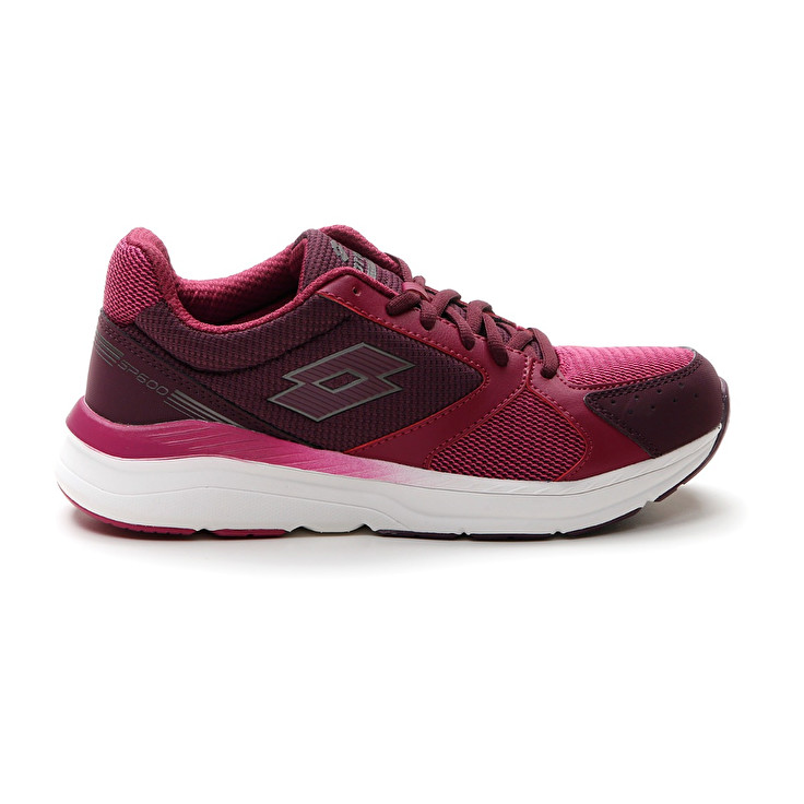Women Lotto Speedride 600 Xii W Running Shoes Red | 60287-BWVD