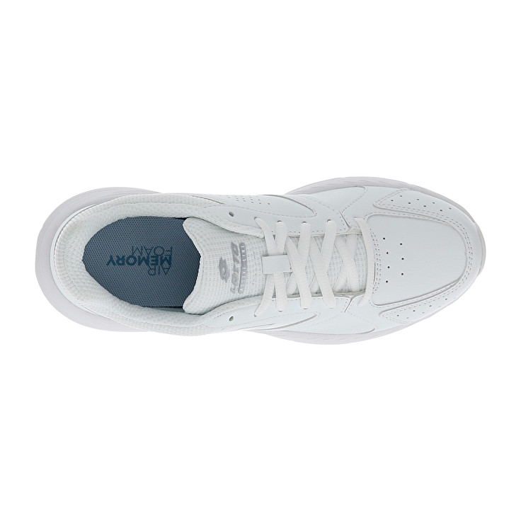 Women Lotto Speedride 609 Xii W Fitness Shoes White | 93642-FPVS