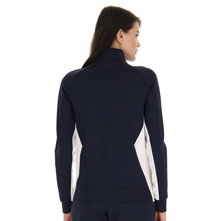 Women Lotto Squadra W Ii Jackets Navy / White | 78529-WKJX