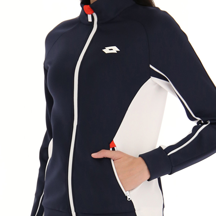 Women Lotto Squadra W Ii Jackets Navy / White | 78529-WKJX